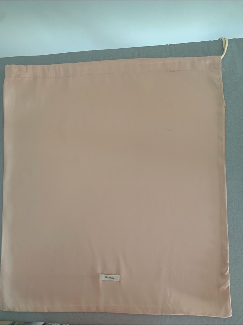Prada Blush Satin Dustbag